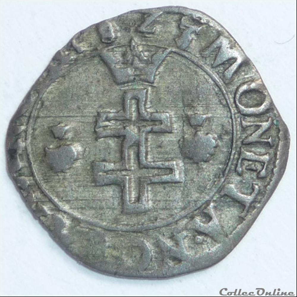 monnaie france feodale henri ii 1608 1624 demi gros