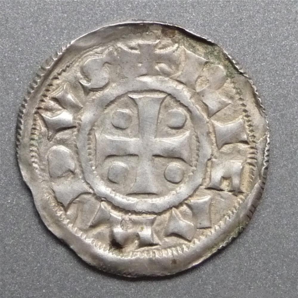 Richard 1er (942-996). Denier monnaie france feodale richard 1er 942 996 denier