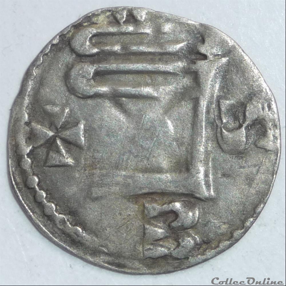 monnaie france feodale thibaut iv le grand 1102 1151 denier