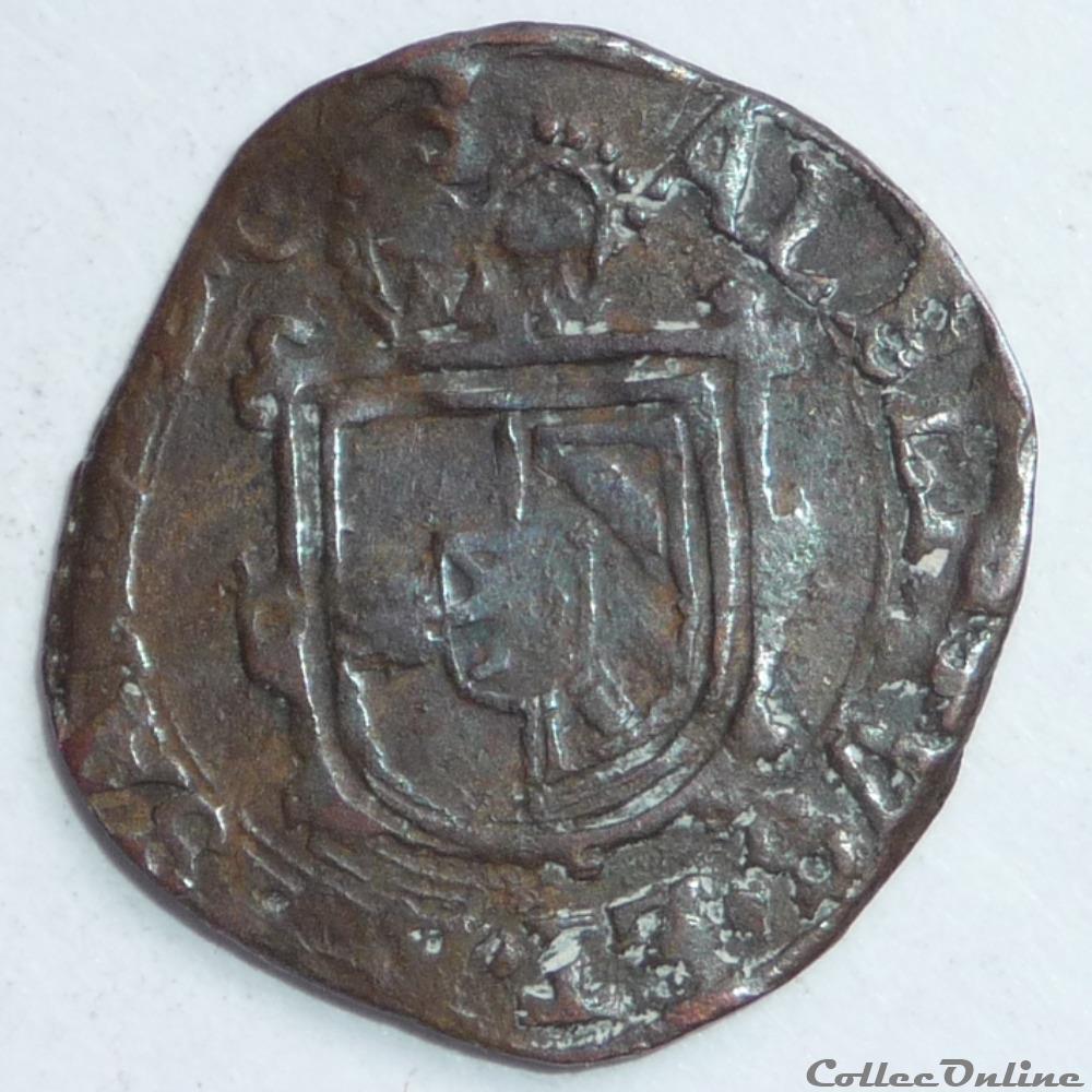 Albert et Isabelle (1598-1621) . Gigot monnaie france feodale albert et isabelle 1598 1621 gigot