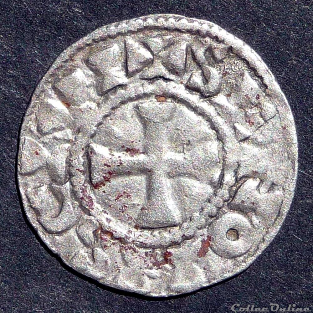 Provins et Sens, anonyme (XIème siècle). Denier monnaie france feodale provins et sens anonyme xieme siecle denier