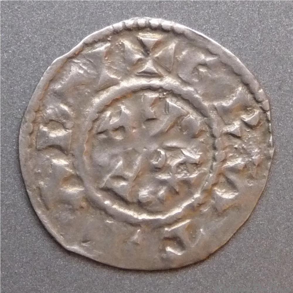 monnaie france feodale hugues le grand 936 956 denier