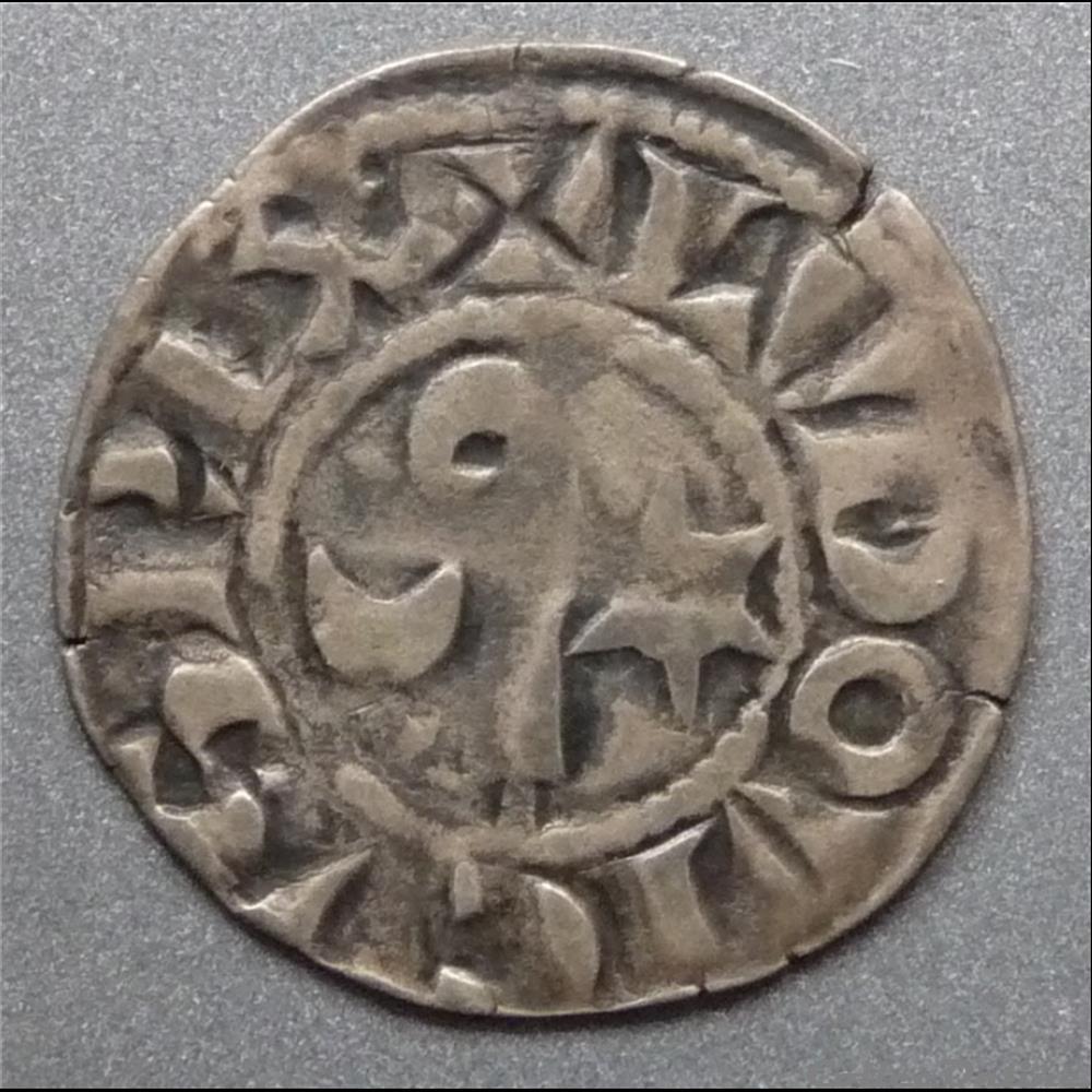 Anonymes (XIème siècle). Denier monnaie france feodale anonymes xieme siecle denier