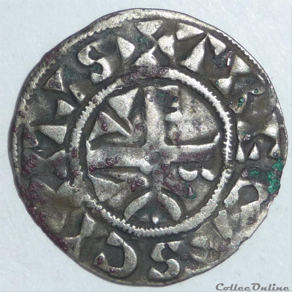 monnaie france feodale henri ii 1181 1197 denier