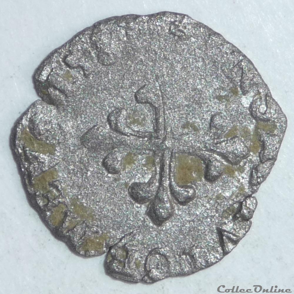 monnaie france feodale louis ii de montpensier 1560 1582 liard