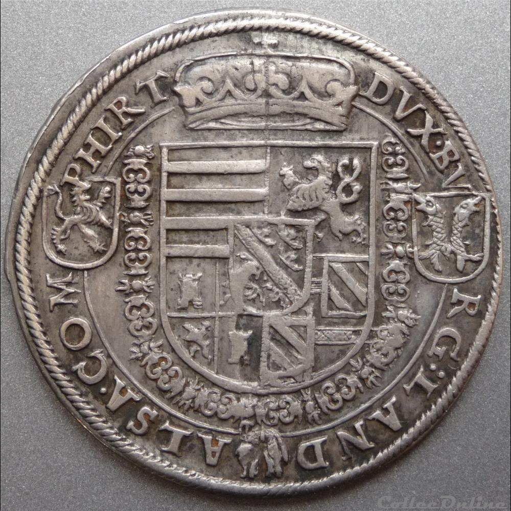 Ferdinand d' Autriche (1564-1595). Thaler monnaie france feodale ferdinand autriche 1564 1595 thaler