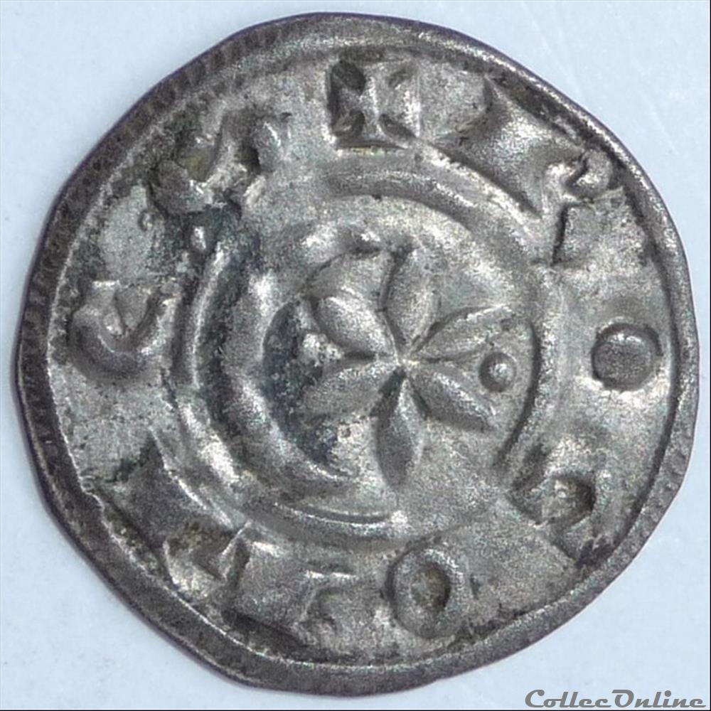 Raymond V et Raymond VI (1148-1222). Denier monnaie france feodale raymond v et raymond vi 1148 1222 denier