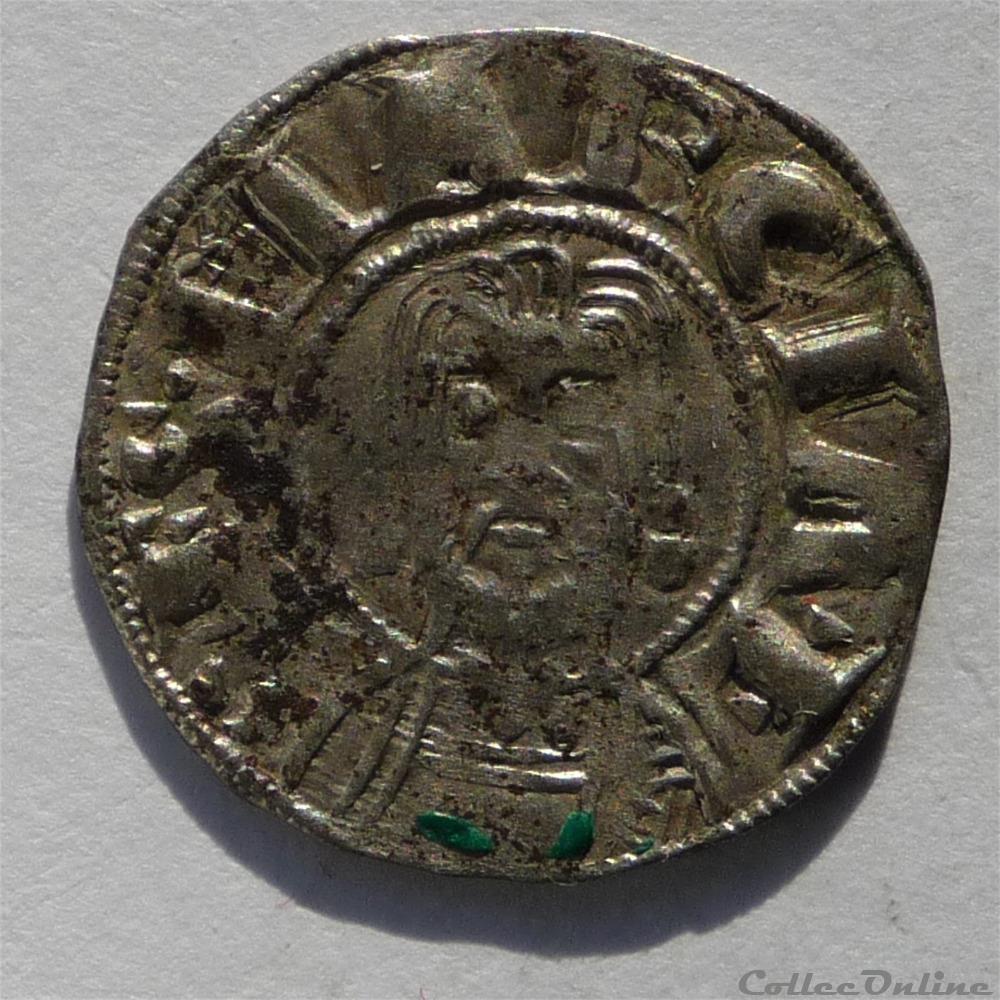 Anonymes (XIIème siècle- 1245). Denier dit barbarin monnaie france feodale anonymes xiieme siecle 1245 denier dit barbarin