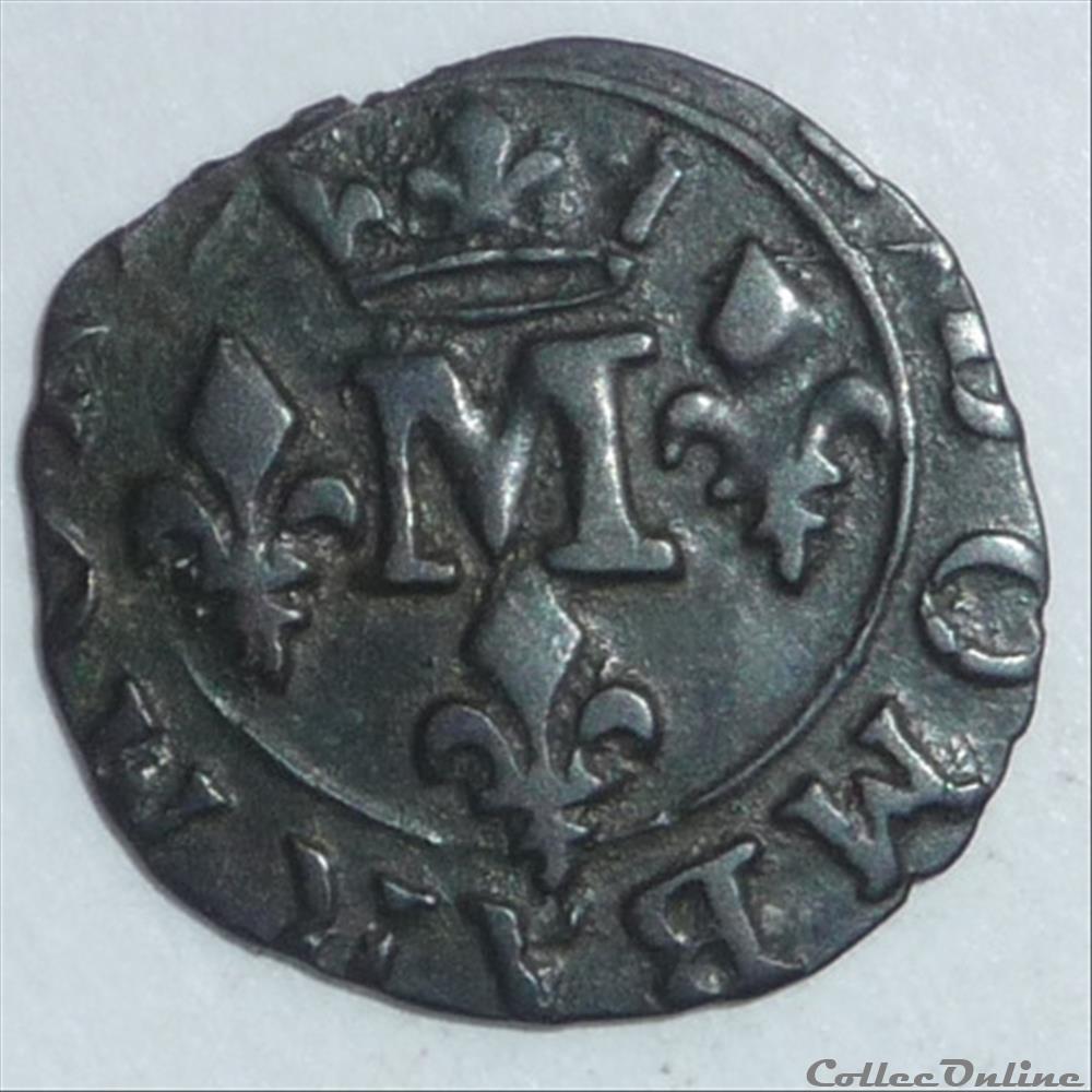 monnaie france feodale anne marie louise orleans 1650 1693 liard