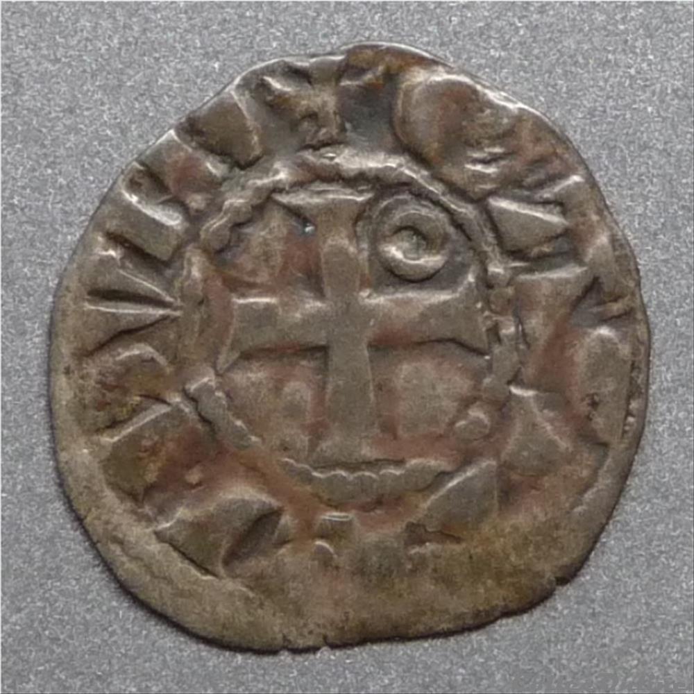 Geoffroy V (1215-1235). Obole monnaie france feodale geoffroy v 1215 1235 obole