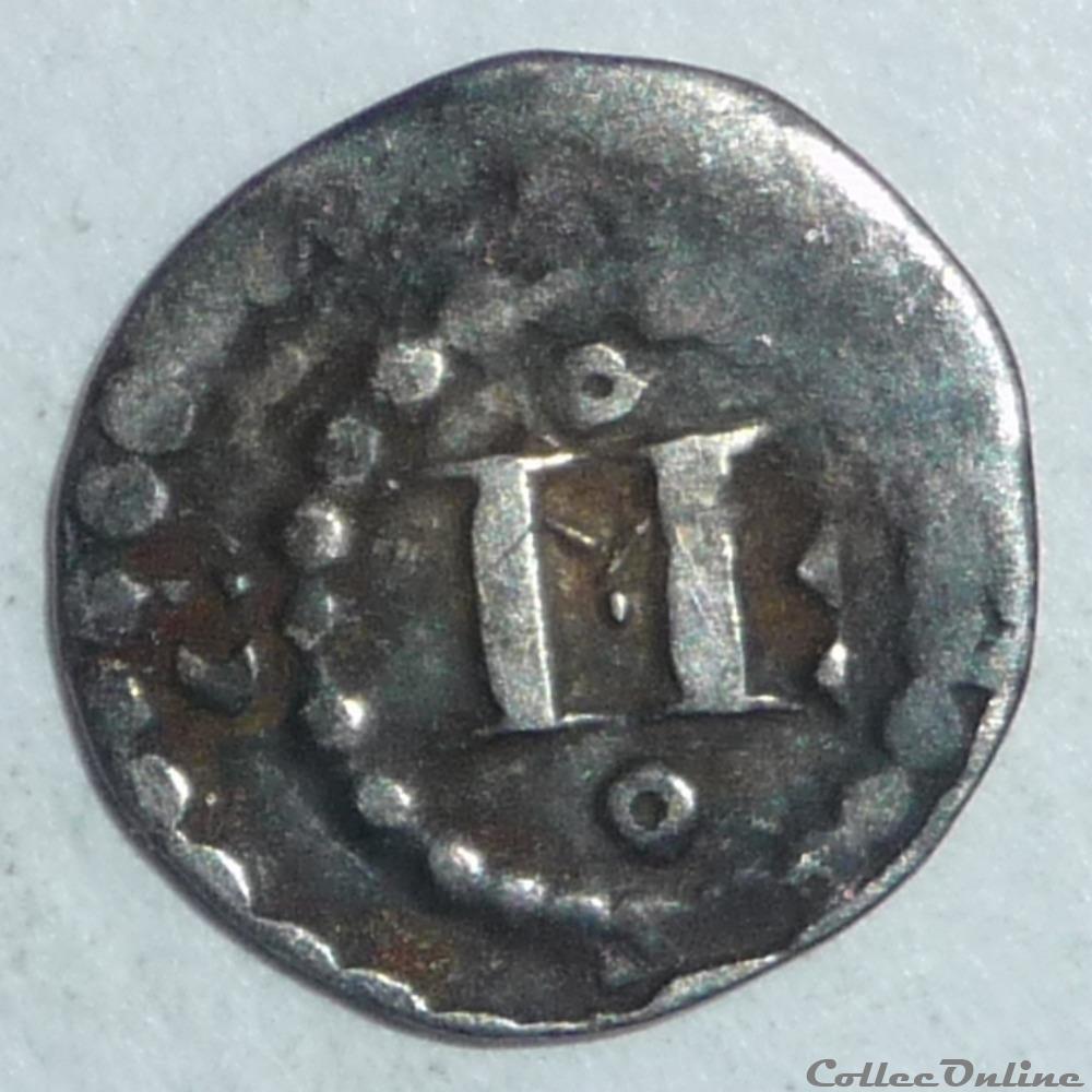 Anonymes (vers 1140-1180) . Petit denier ou maille monnaie france feodale anonymes vers 1140 1180 petit denier ou maille