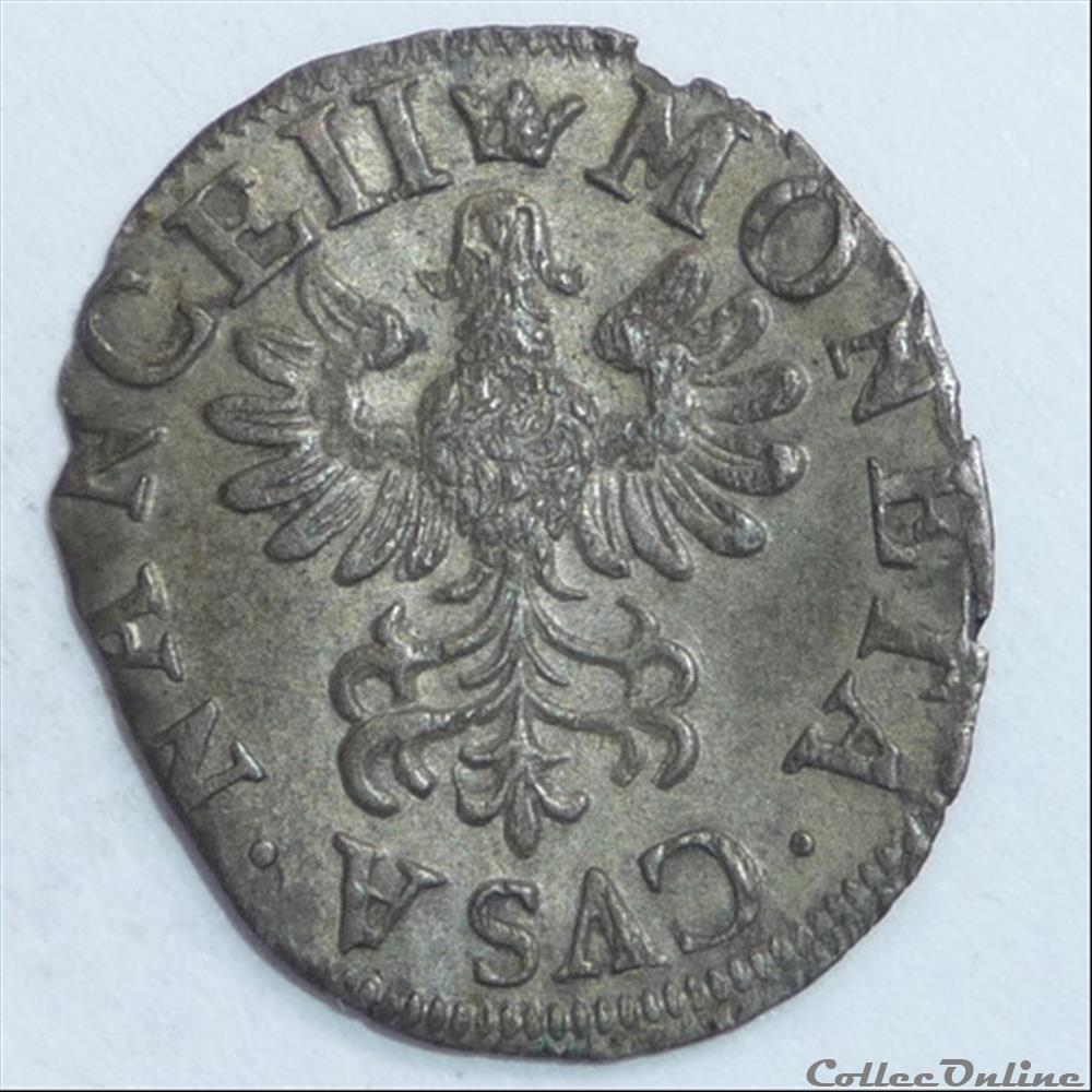 Charles IV (1625-1634/1661-1670). Gros monnaie france feodale charles iv 1625 1634 1661 1670 gros