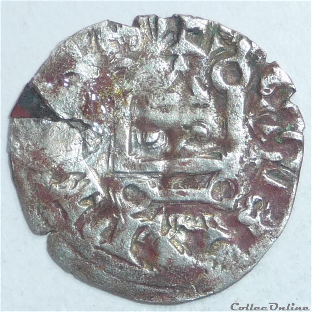 monnaies europe medievale france feodales philippe auguste 1205 1223 denier