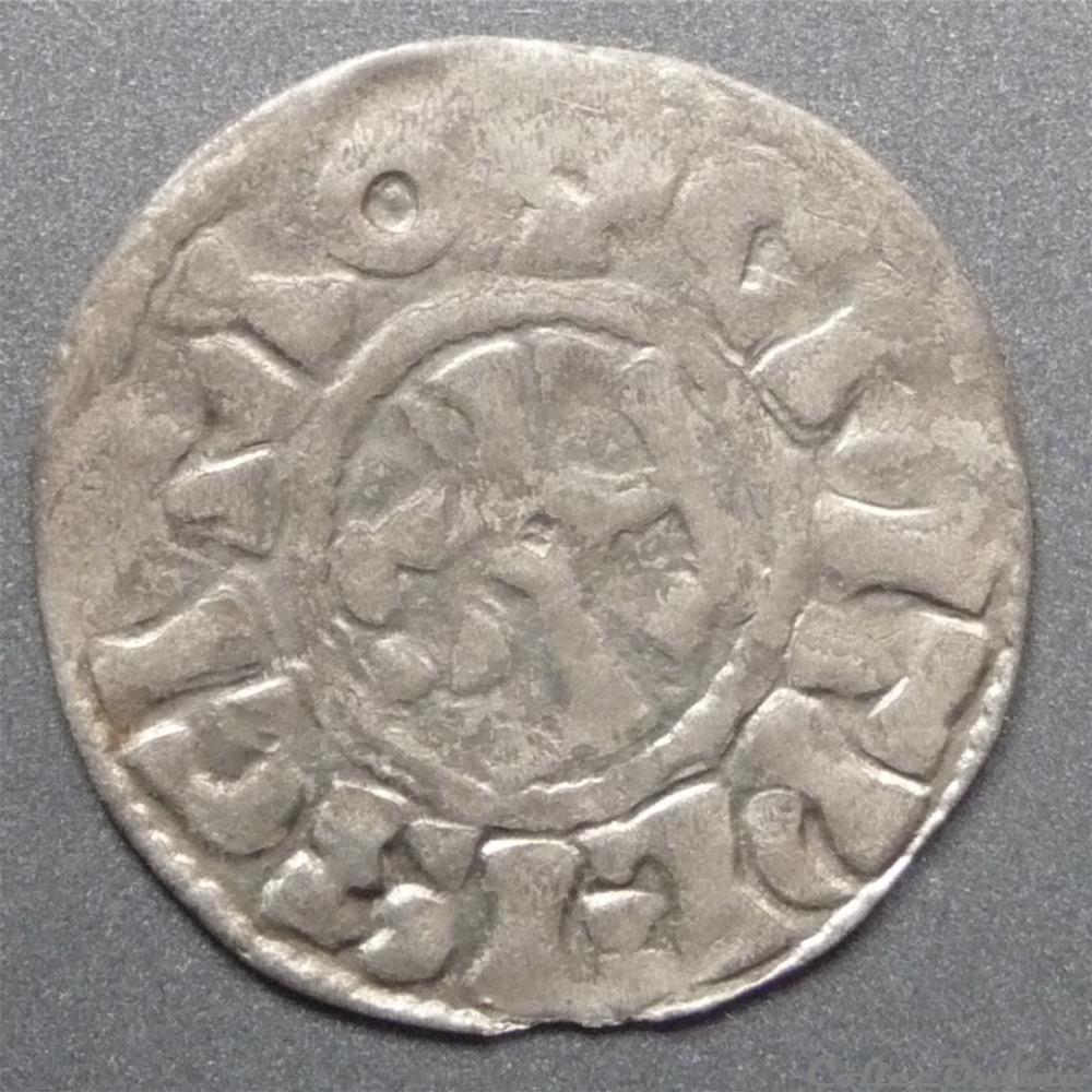 Crépy et Troyes. Anonyme (XIème siècle). Denier monnaie france feodale crepy et troyes anonyme xieme siecle denier