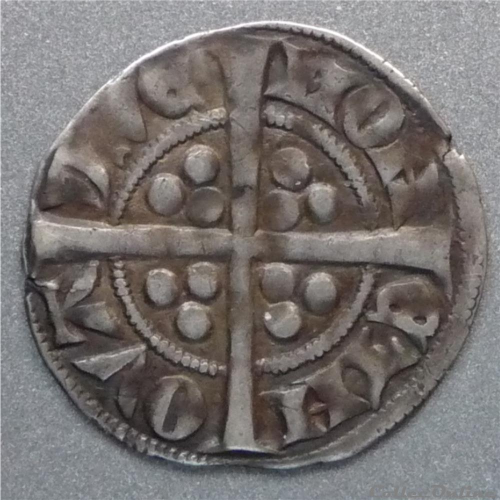 Gaucher de Chatillon (1312-1322) . Esterlin monnaie france feodale gaucher de chatillon 1312 1322 esterlin