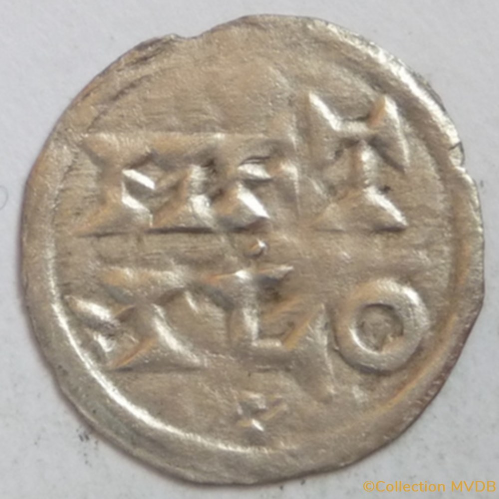Immobilisation du type de Charles le Simple (XIIème siècle). Obole monnaie france feodale immobilisation du type de charles le simple xiieme siecle obole