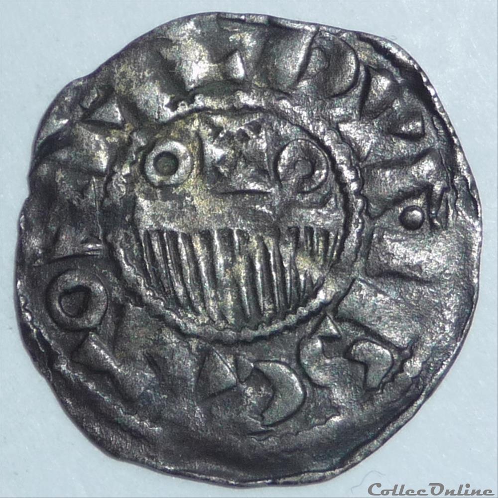 Provins et Sens, anonyme (XIème siècle). Denier monnaie france feodale provins et sens anonyme xieme siecle denier