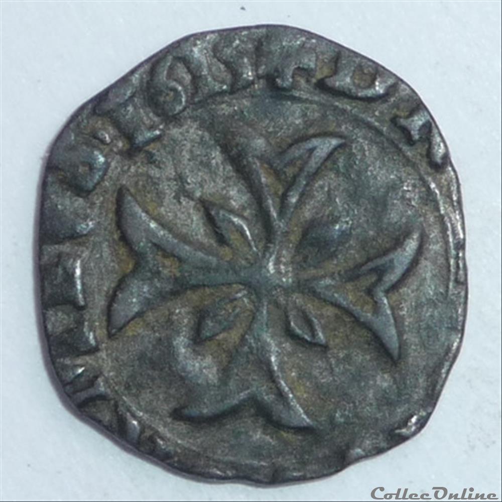 monnaie france feodale marie de montpensier 1608 1627 liard