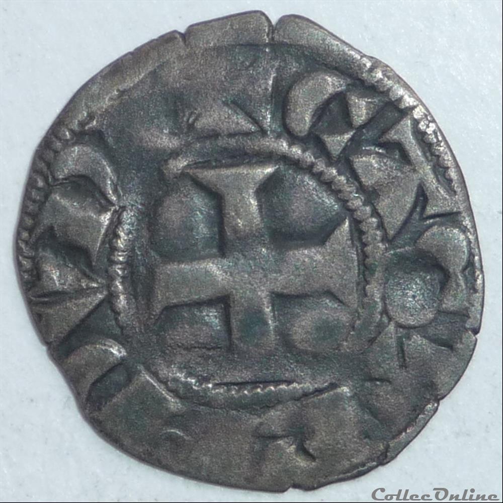 monnaie france feodale thibaut vi le bon 1205 1218 denier