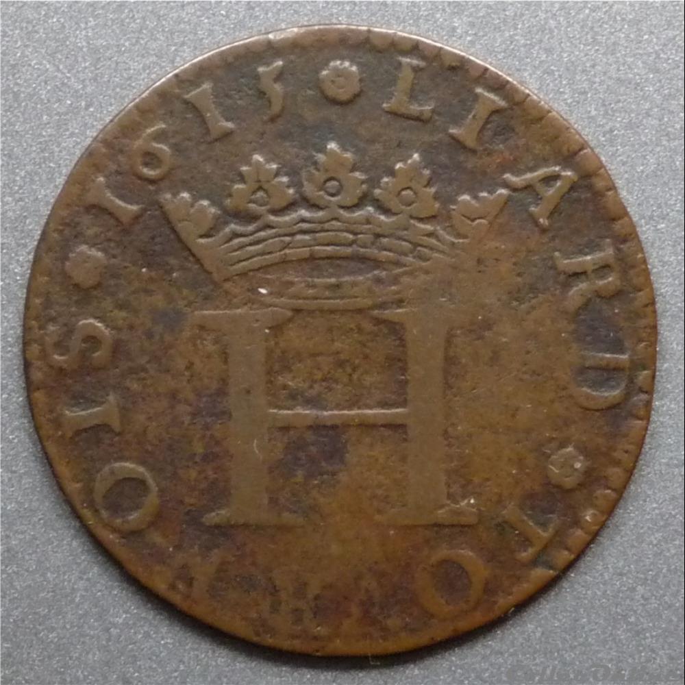 monnaie france feodale henri de la tour 1591 1623 liard tournois