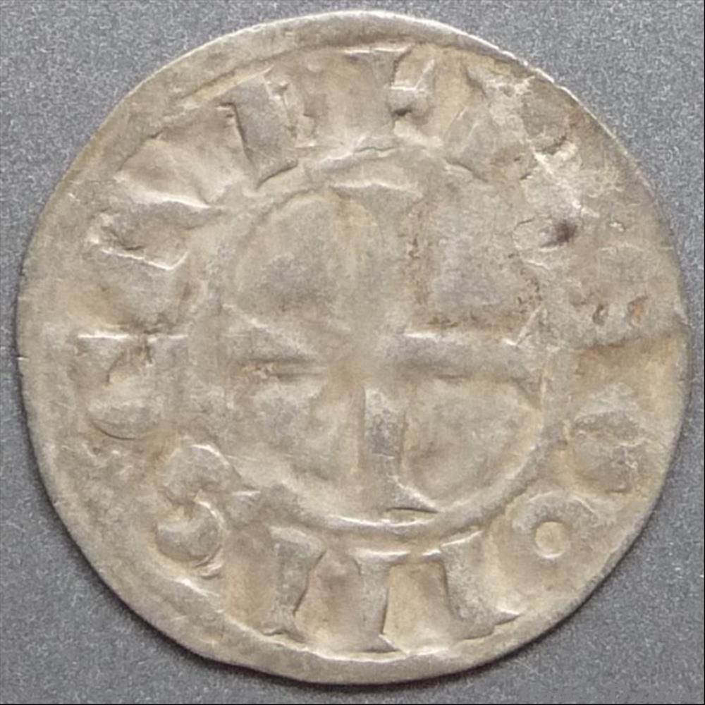 Constance, Arthur, Guy de Thouars (1186-1213). Denier monnaie france feodale constance arthur guy de thouars 1186 1213 denier