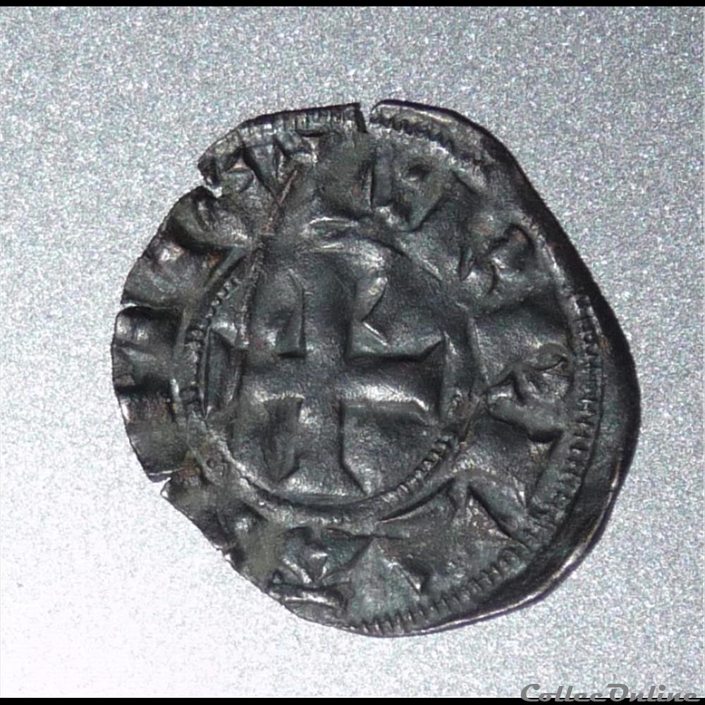 Jean II (1286-1305). Obole monnaie france feodale jean ii 1286 1305 obole