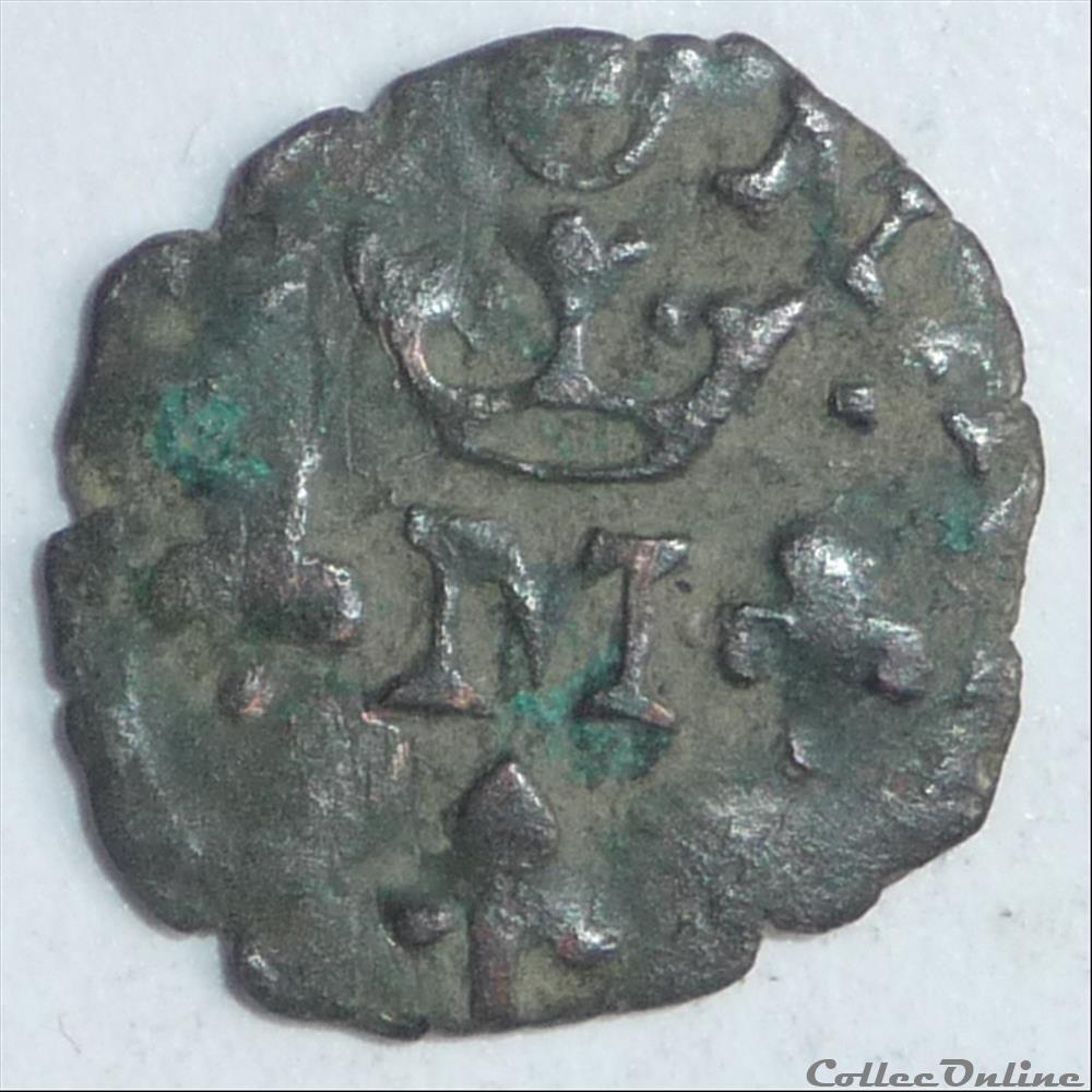 Maurice de Nassau (1618-1625). Liard monnaie france feodale maurice de nassau 1618 1625 liard