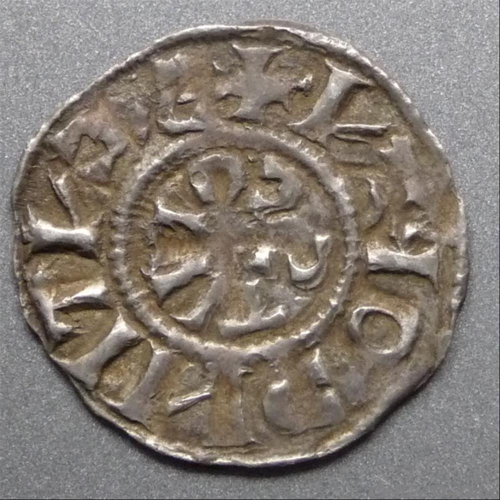 Anonymes (vers 1050). Denier monnaies europe medievale france feodales anonymes vers 1050 denier