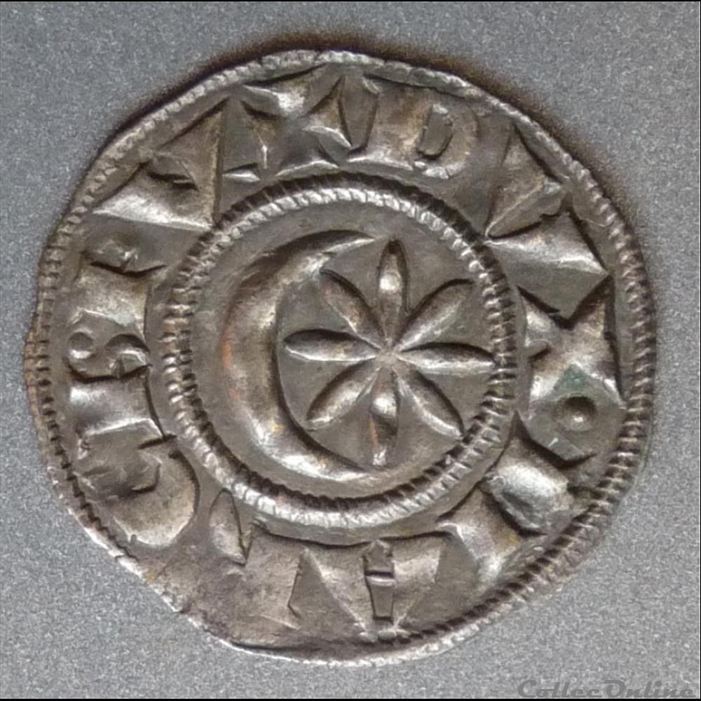 Raymond V et Raymond VI (1148-1222). Denier monnaie france feodale raymond v et raymond vi 1148 1222 denier