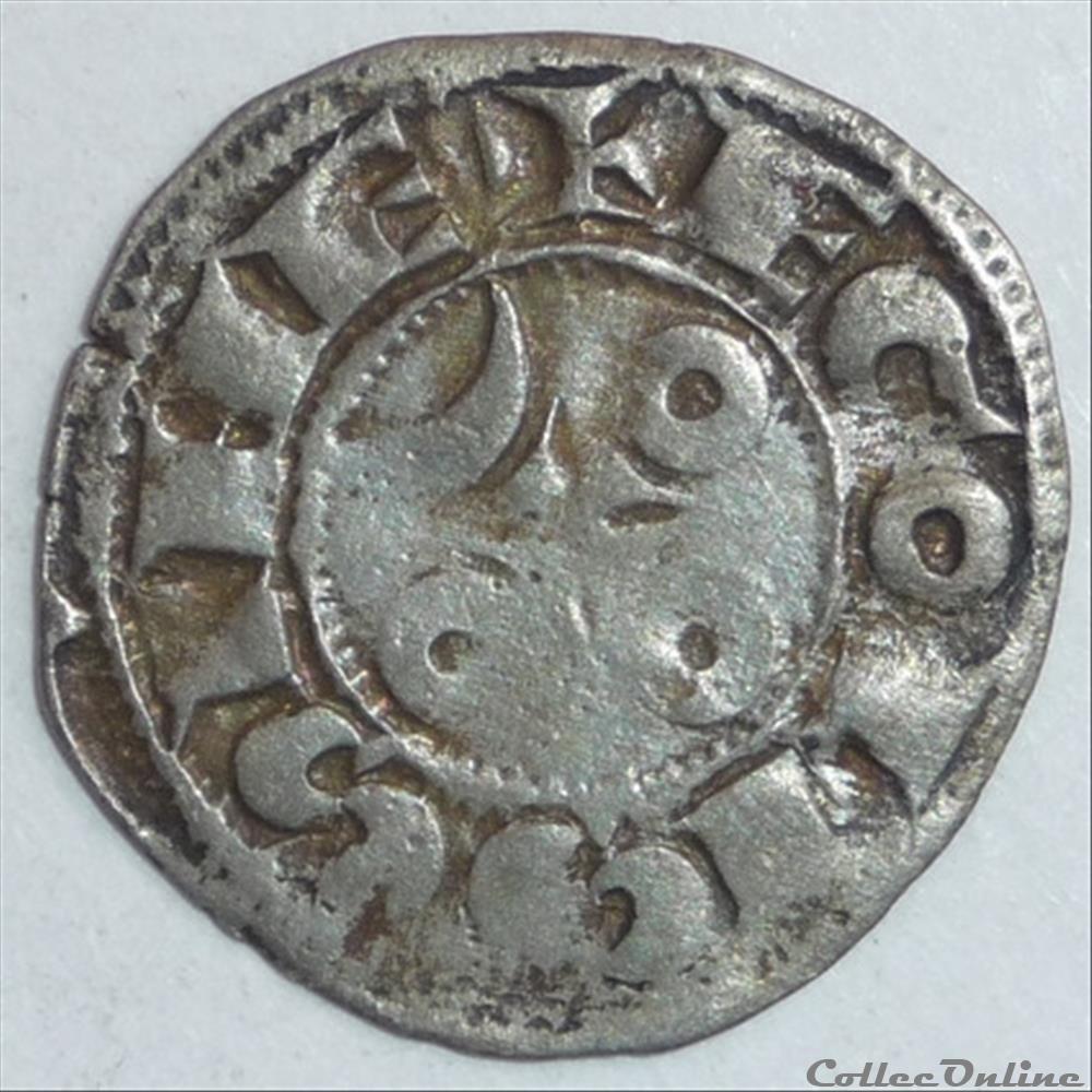 Deniers au nom de Louis (XIIème-XIIIème siècle). Denier monnaie france feodale deniers au nom de louis xiieme xiiieme siecle denier
