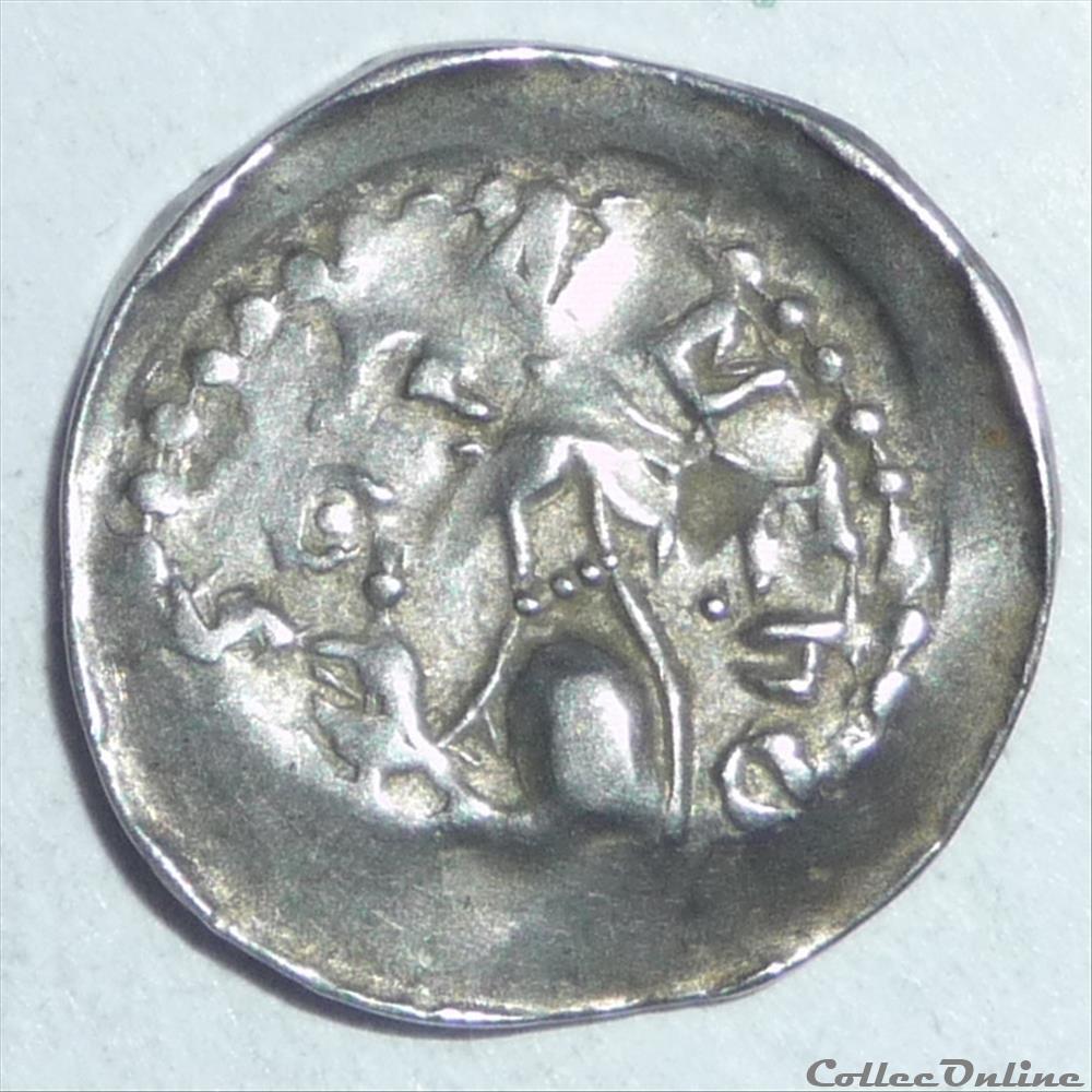 Jean 1er d' Apremont (1224-1238). Denier monnaie france feodale jean 1er apremont 1224 1238 denier