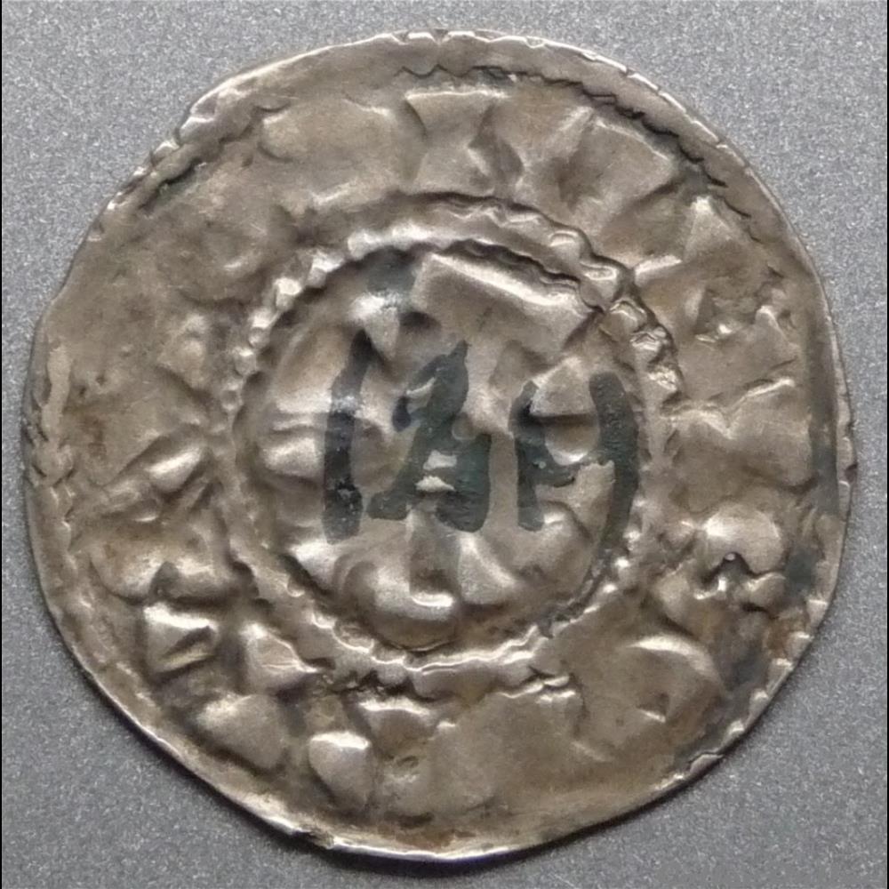 Anonyme Meaux/Troyes (XIème siècle). Denier monnaie france feodale anonyme meaux troyes xieme siecle denier