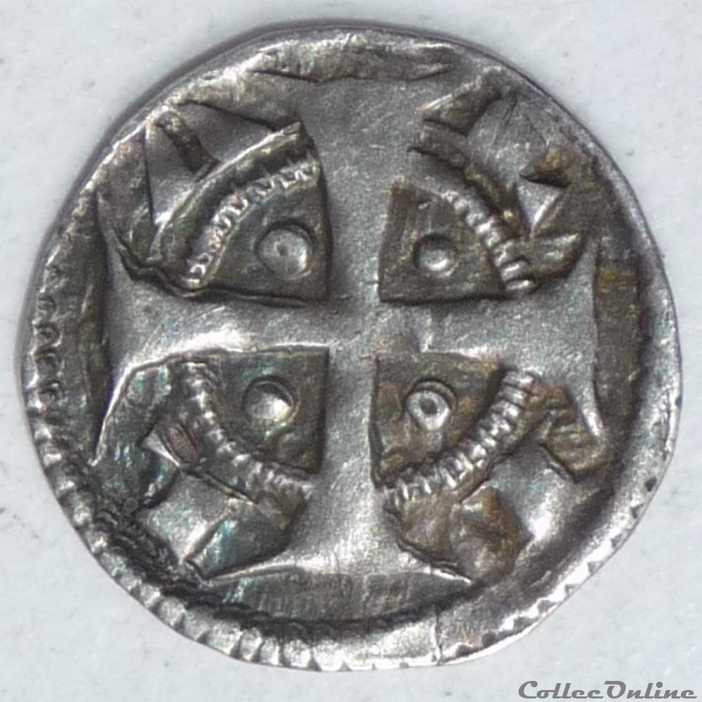 Lille (XIIIème siècle). Maille ou petit denier monnaie france feodale lille xiiieme siecle maille ou petit denier
