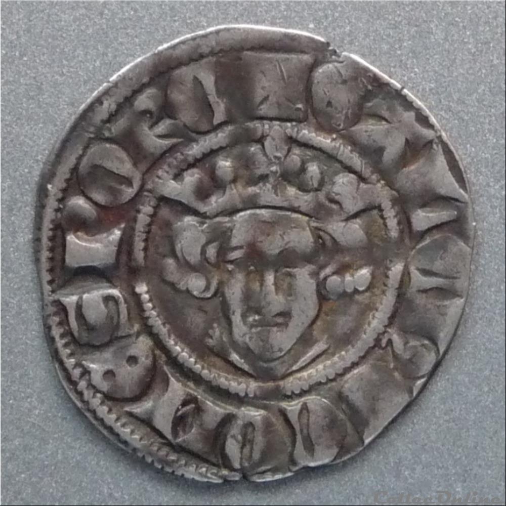 Gaucher de Chatillon (1312-1322) . Esterlin monnaie france feodale gaucher de chatillon 1312 1322 esterlin