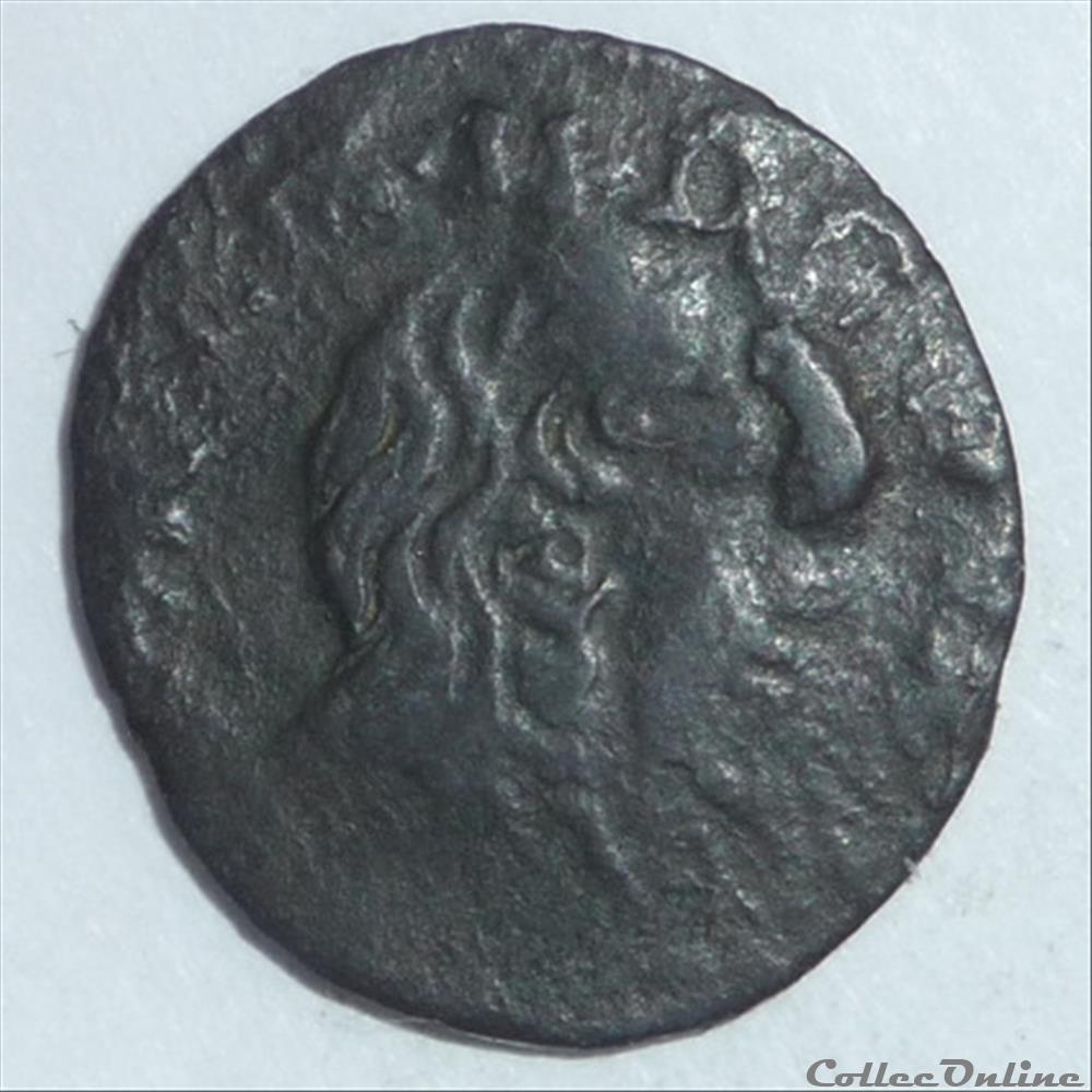 Charles-Emmanuel II (1638-1675). Quart de sol monnaie france feodale charles emmanuel ii 1638 1675 quart de sol