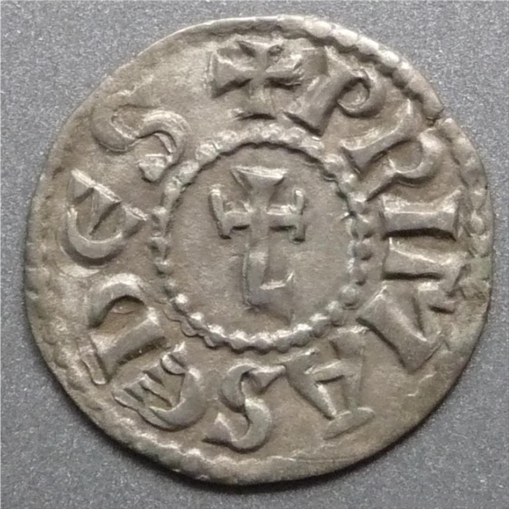 Anonymes (vers 1150-1200). Denier monnaie france feodale anonymes vers 1150 1200 denier