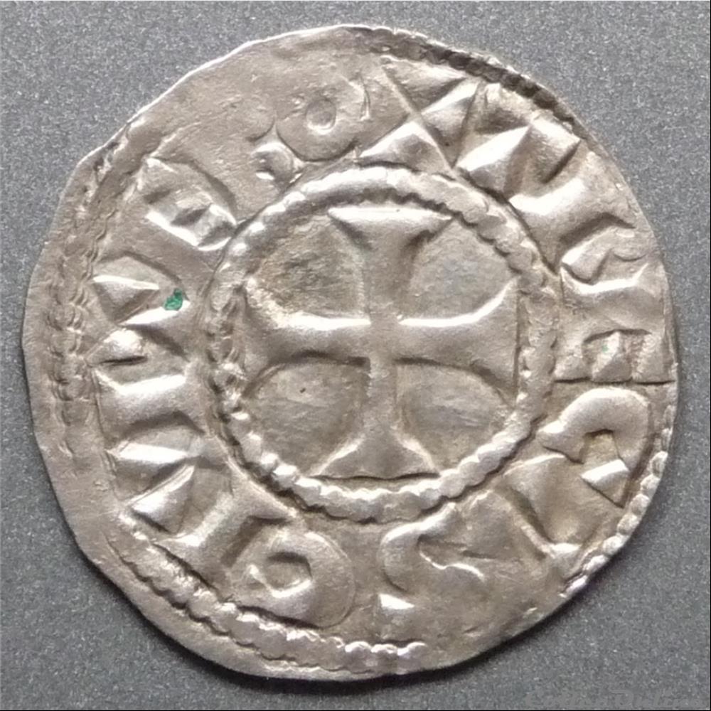 Thibaut 1er (1048-1089). Denier - Coins - European Medieval - France ...