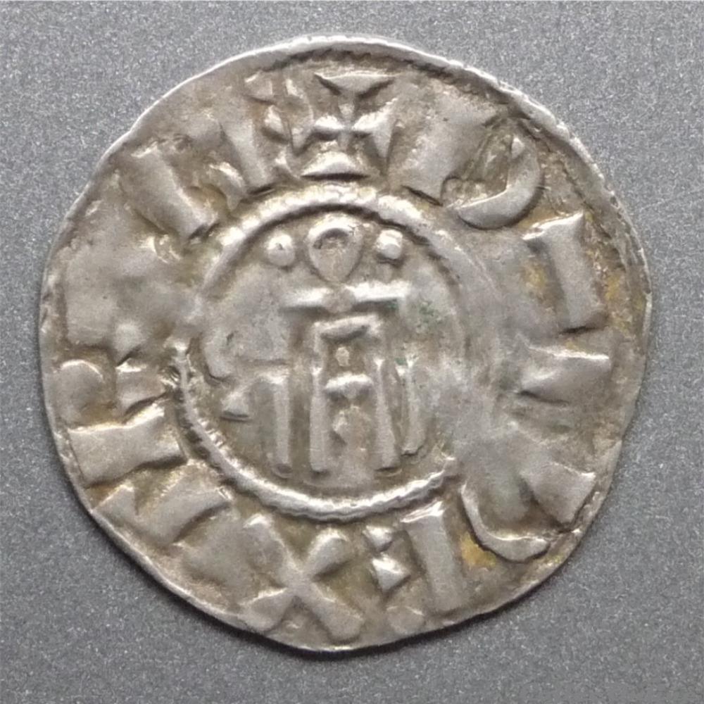 monnaie france feodale arnoul ii 987 1003 denier