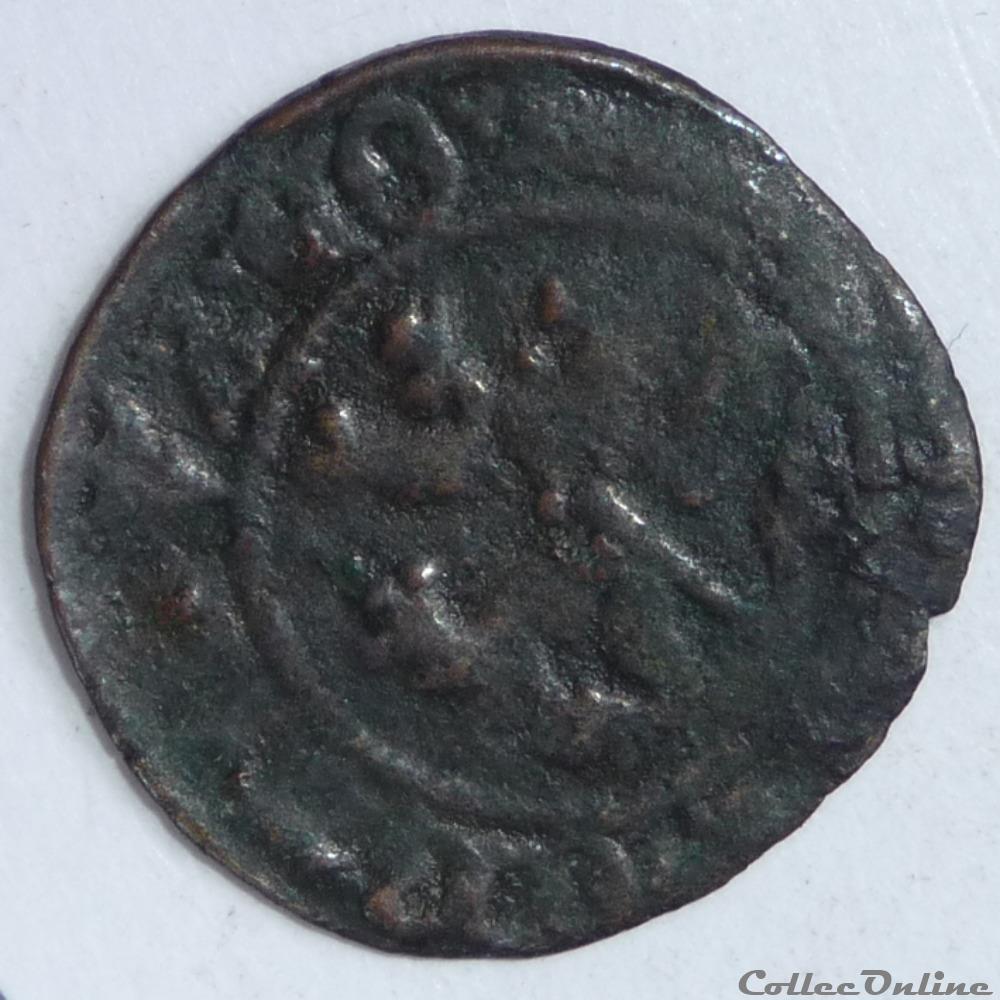 monnaies europe medievale france feodales philippe le beau 1482 1506 double mite
