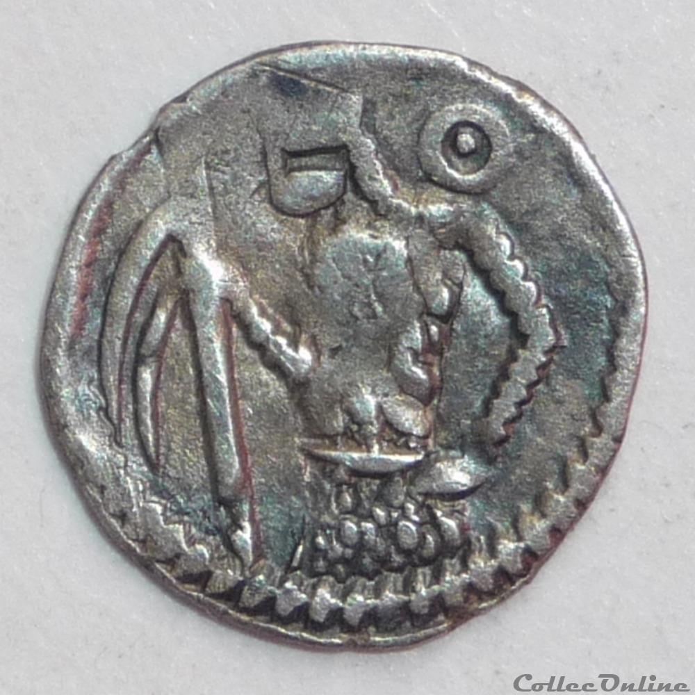 Cité d' Alost (XIIIème siècle). Maille muette ou petit denier monnaie france feodale cite alost xiiieme siecle maille muette ou petit denier