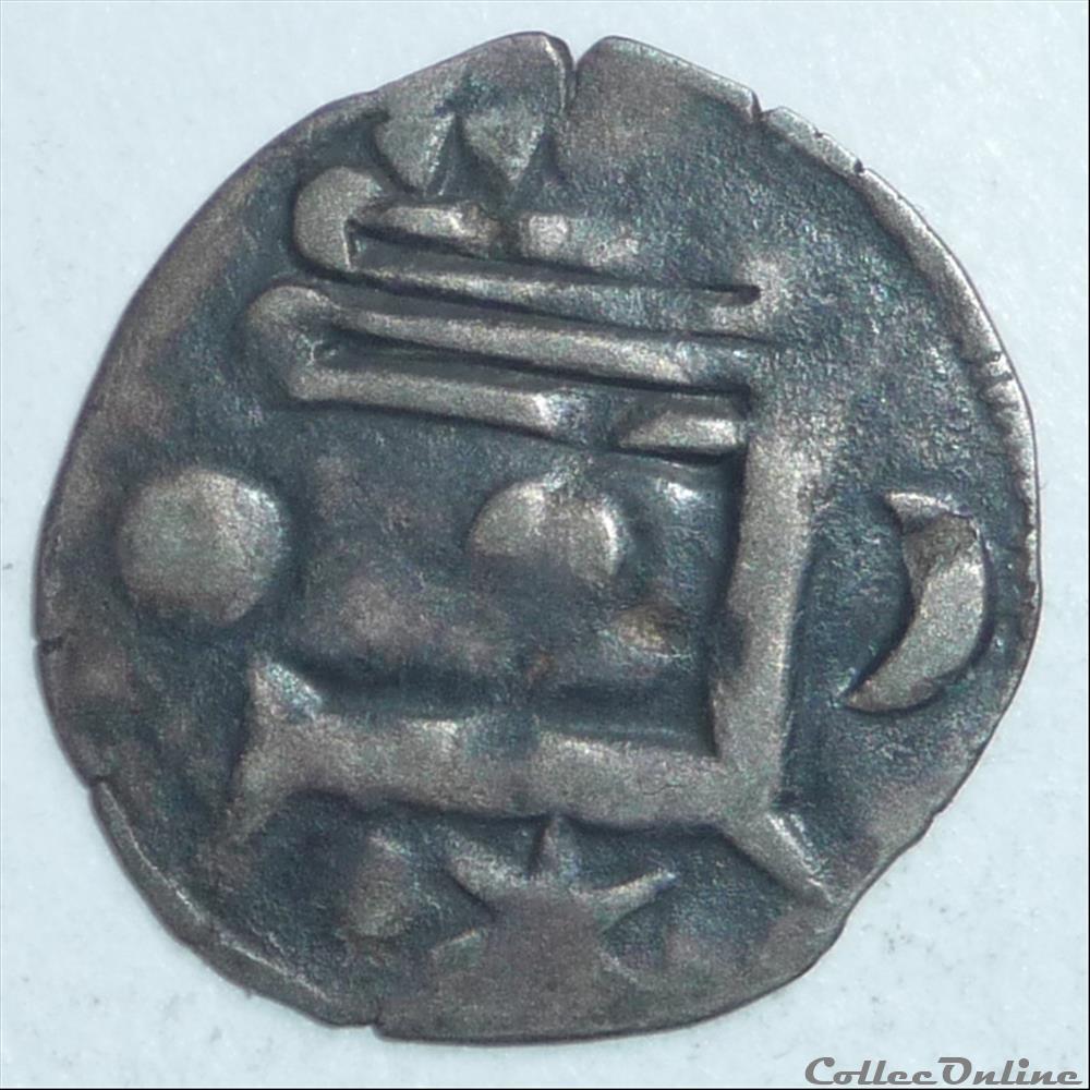 monnaie france feodale thibaut vi le bon 1205 1218 denier