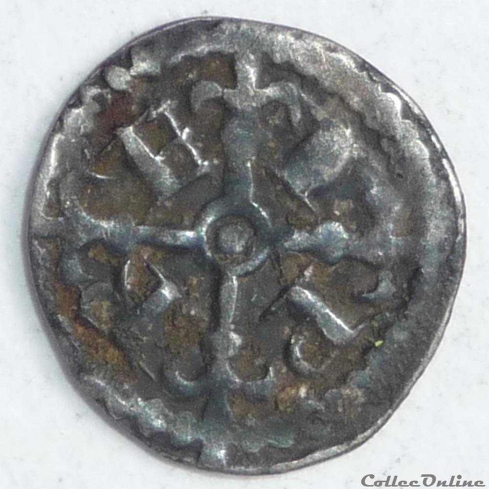 monnaie france feodale ypres xiiieme siecle maille ou petit denier