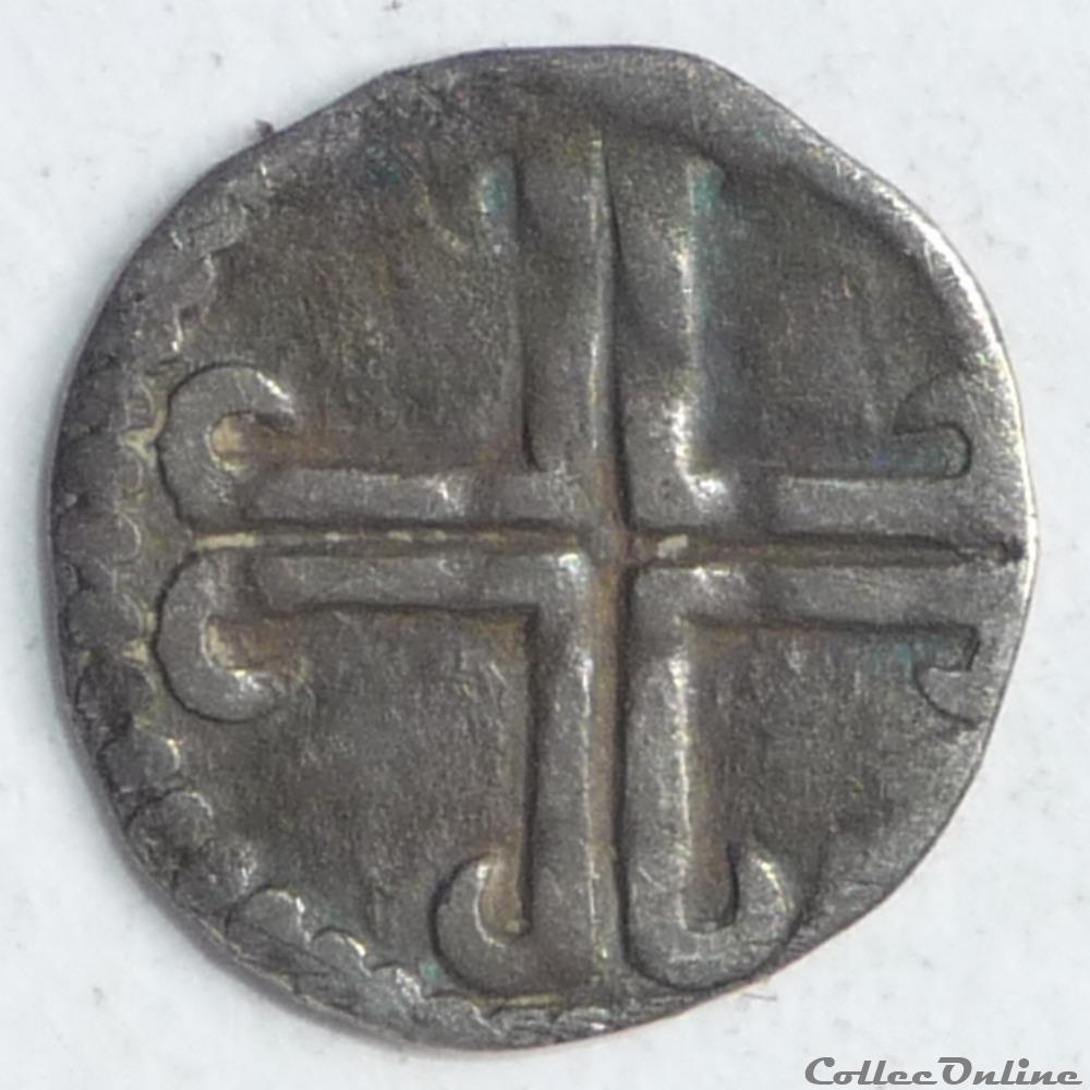 Gand (XIIIème siècle). Maille muette ou petit denier anonyme monnaie france feodale gand xiiieme siecle maille muette ou petit denier anonyme