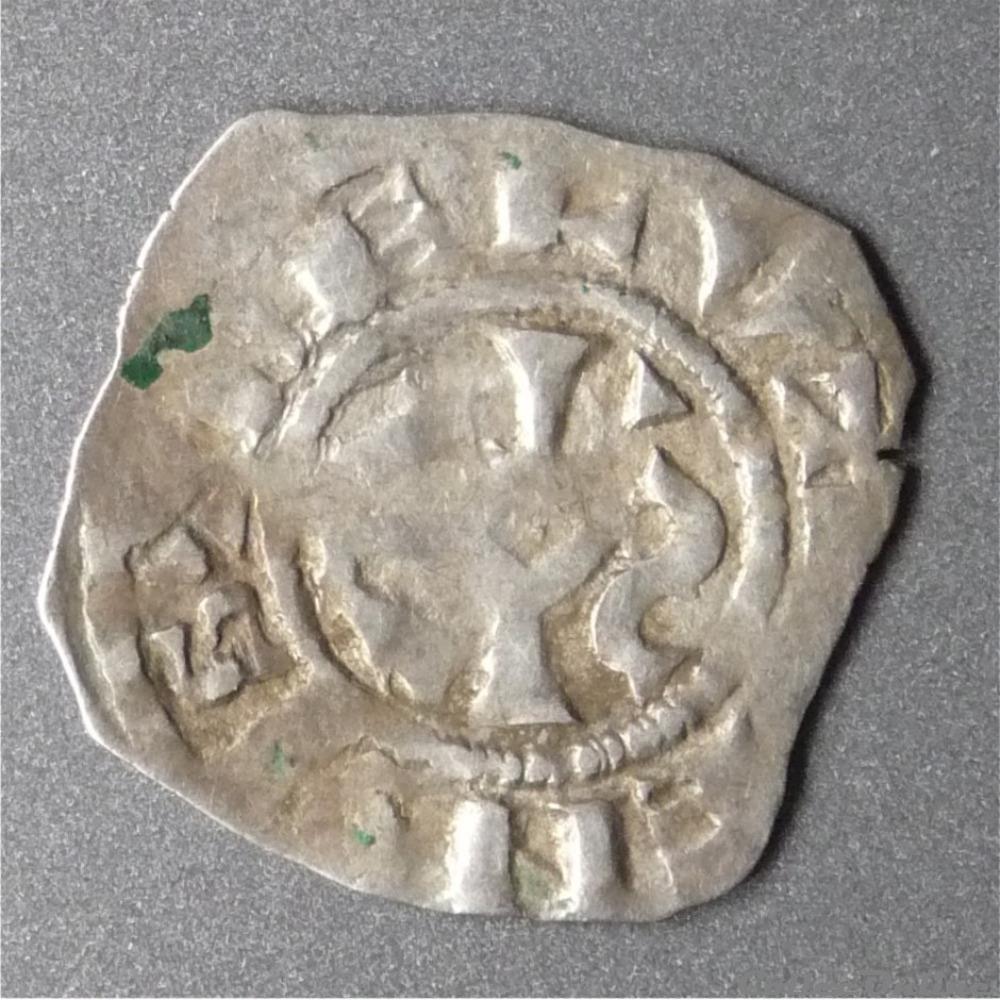 monnaie france feodale barthelemy de moncornet 1162 1195 denier