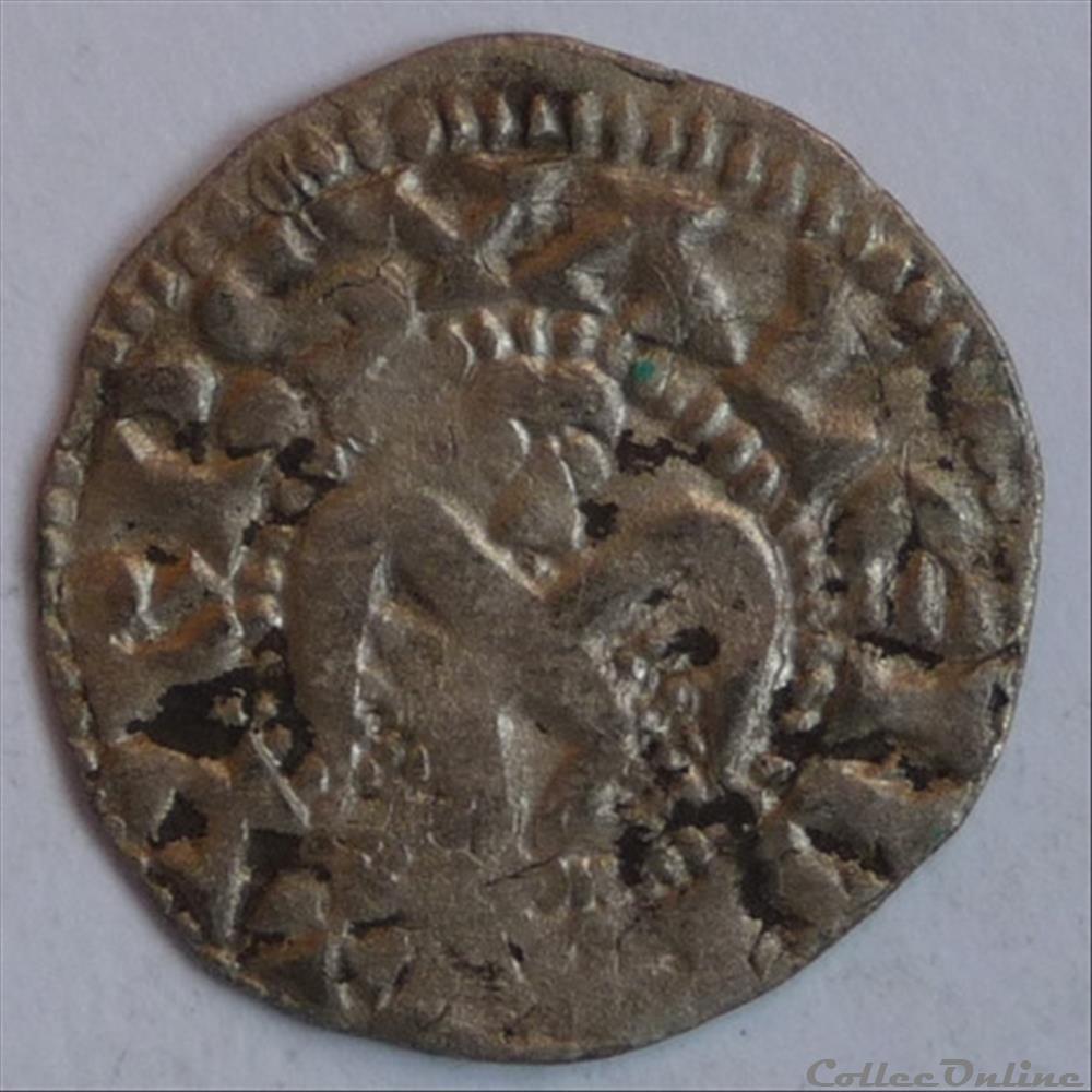 Anonymes (vers 1100-1200). Denier monnaies europe medievale france feodales anonymes vers 1100 1200 denier