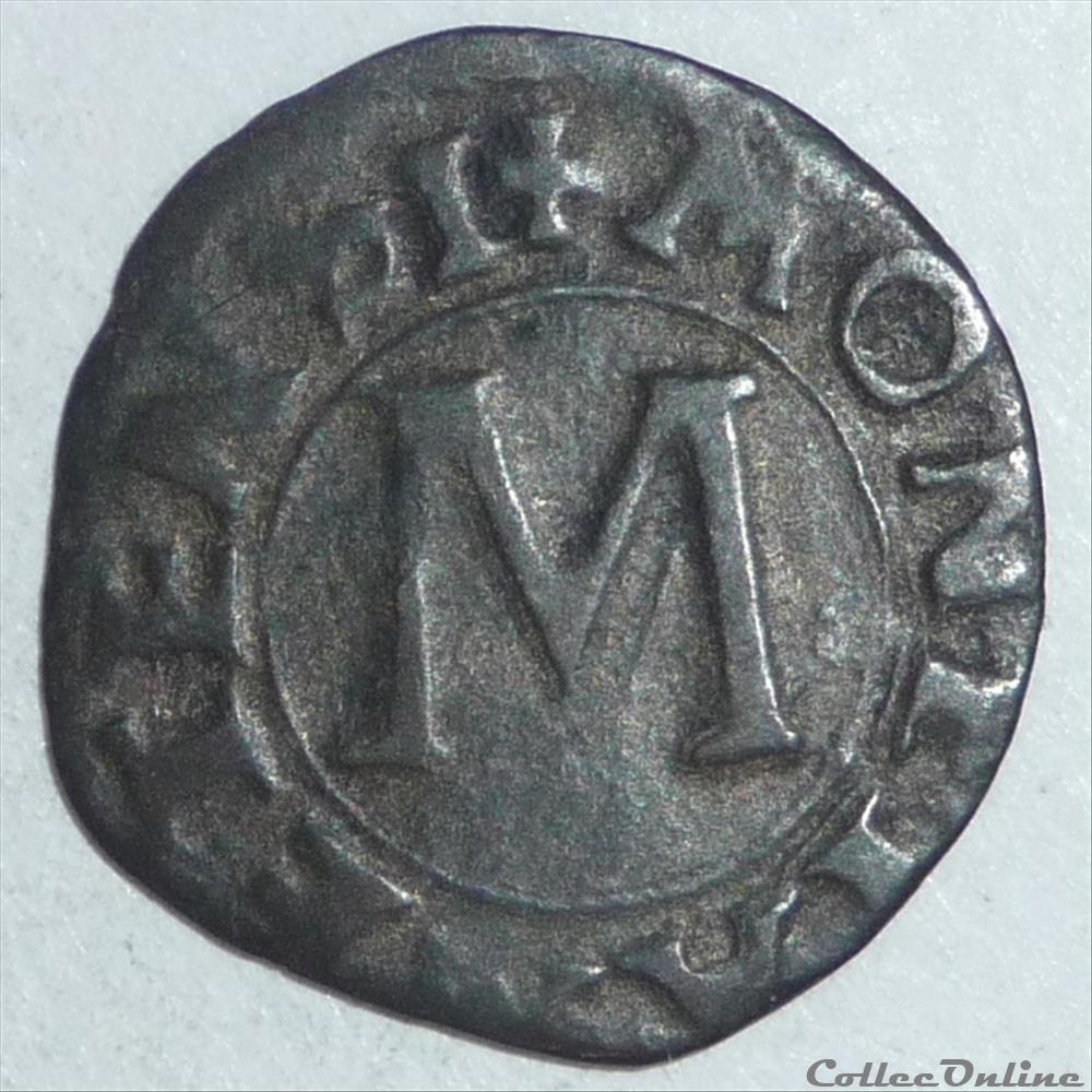 monnaie france feodale cite de metz 1555 1662 liard ou quart de sou