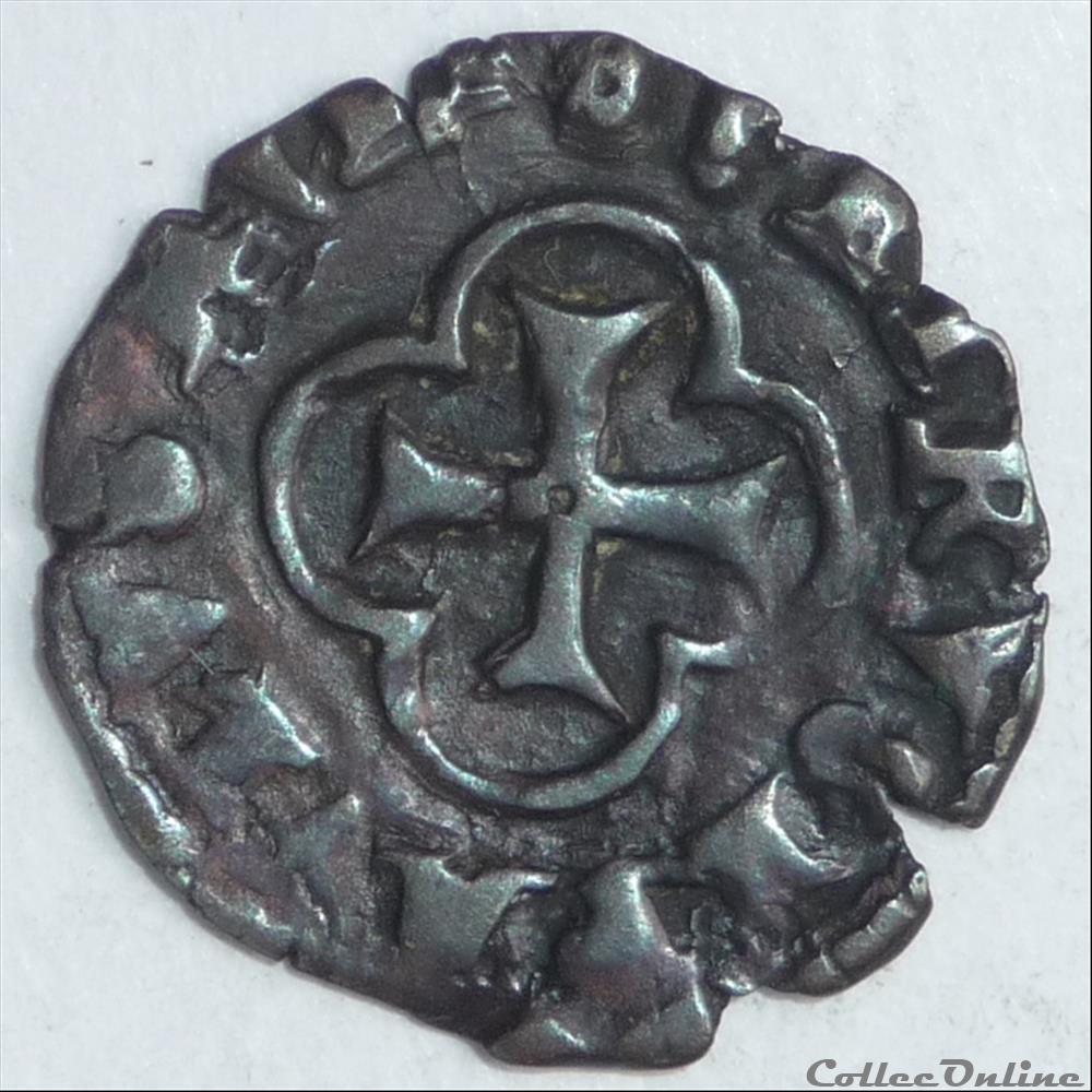 monnaie france feodale paul v 1605 1621 patard incus
