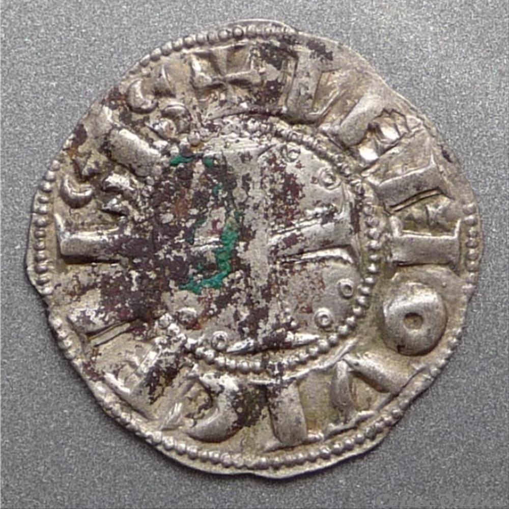Anonymes (XIIème siècle- 1245). Denier dit barbarin monnaies europe medievale france feodales anonymes xiieme siecle 1245 denier dit barbarin