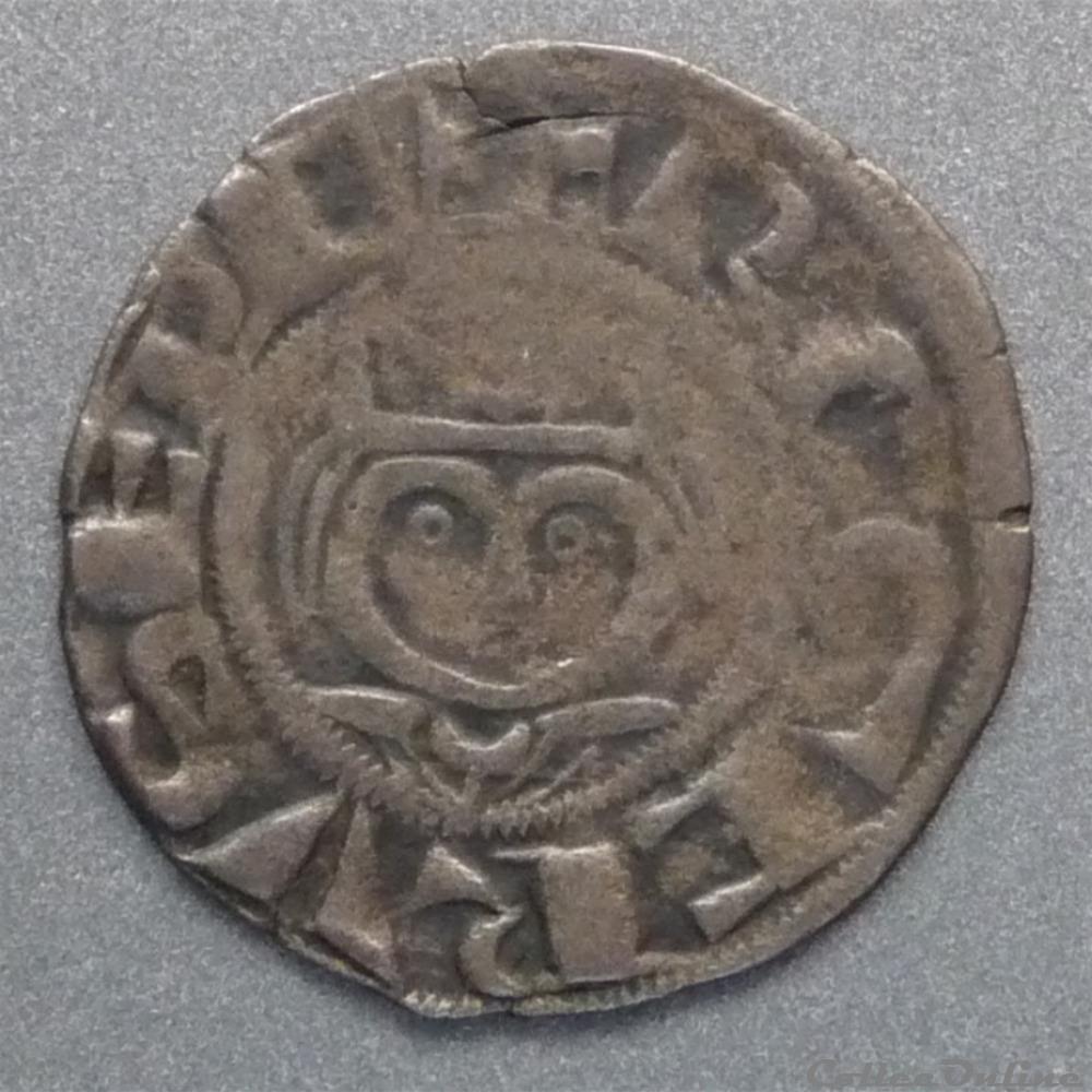 Roger de Rosoi & Philippe-Auguste (1180-1207) . Denier monnaie france feodale roger de rosoi philippe auguste 1180 1207 denier