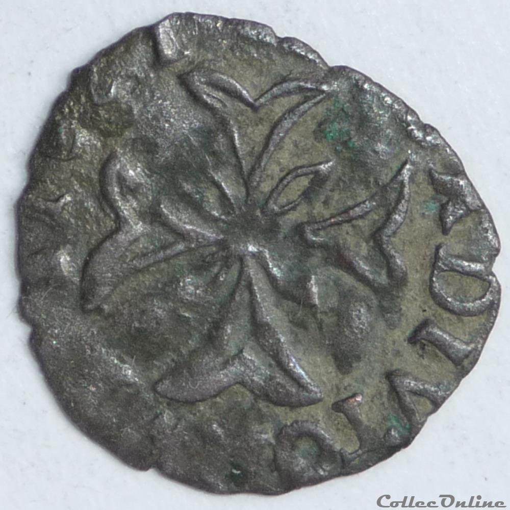 Marie de Montpensier (1608-1627). Liard monnaie france feodale marie de montpensier 1608 1627 liard